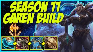 NEW SEASON 11 GAREN  ITEMS MAKES GAREN EVEN STRONGER| VS TEEMO S11 BUILD LEAGUE OF LEGENDS GAMEPLAY