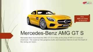 Mercedes AMG GT S Features and Price - CarKhabri.com