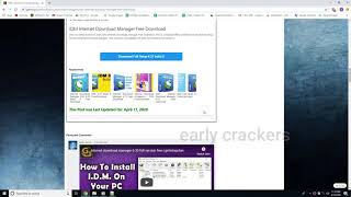 How to Crack IDM | Activate IDM for Lifetime|for free|in Hindi|Early Crackers Cracking Pathshala|