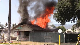 San Bernardino (Gilbert IC) Structure Fire. Operational Retreat.