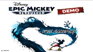 Disney Epic Mickey: Rebrushed Demo | Full gameplay | En español