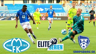 Hightlights Molde Fk 2:1 Sarpsborg 08 22•07•2019