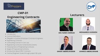 Engineering Contracts CMP-01 Lecture 2