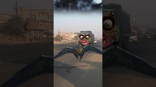 Amazing❗❗ TRUCK FUSO ZOMBIE🧟 🧟Truk Oleng, Truck Gost, Monster #shorts #youtubeshorts