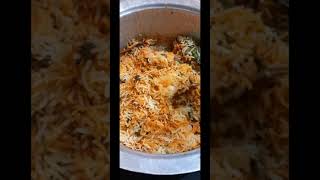 மட்டன் தம் பிரியாணி | Mutton Dum Biryani Recipe in Minute | Bai veetu Biryani | #shorts