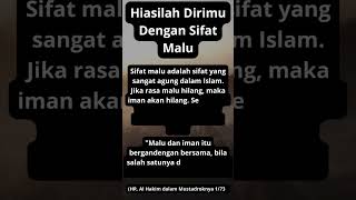 Hiasilah Dirimu Dengan Sifat Malu#shorts