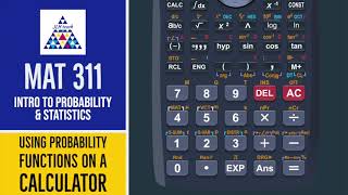 Using Probability Functions on a Calculator