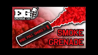 WP40 Red Smoke Grenade   Smoke Bomb   Smoke Effect