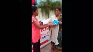 Nutan Naidu Birthday Spl Food Distribution | Vijayawada