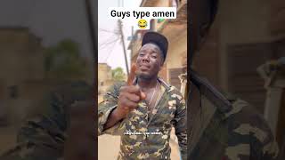 Guys type Amen 😂🤝 #fypシ #trending #funny #viral #viralvideo #amen