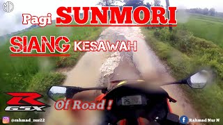 Pulang Sunmori (Part 2) | GSX-R 150 Trabas di Tengah Sawah