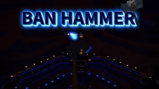 Getting BAN HAMMER in Blade Ball **INSANE LUCK**