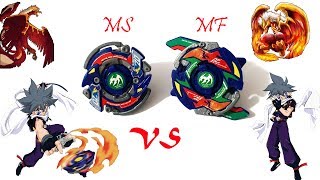 BEYBLADE DRANZER MS VS DRANZER MF / hobby toys 🕹️