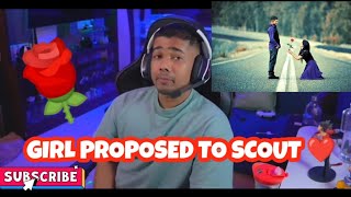 GIRL PROPOSED SCOUT ON LIVE STREAM ❤️ | SCOUT REPLAY TO RANDOM GIRL #shorts #scout #bgmi