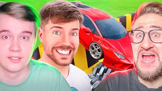 MRBEAST: Lamborghini vs Измельчитель - Реакция с COFFI