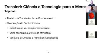 Let's Talk : "Transferir ciência e tecnologia para o mercado"