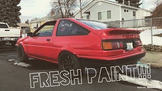 AE86 PAINT/S13 DUAL CALIPERS!!!