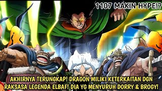 AKHIRNYA TERUNGKAP DI ONE PIECE CHAPTER TERBARU! TERNYATA DRAGON MILIKI KONEKSI DGN RAKSASA ELBAF!