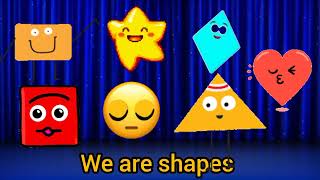 Shapes song | shapes fun adventure| preschool learning | kids education | little learners