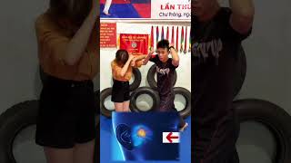 Tự Vệ Nữ Bị Nắm Tóc Tát #shorts #kungfu #vothuat