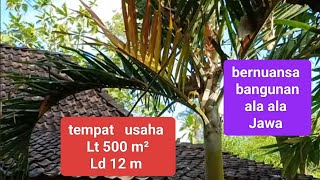 Rumah murah di Jogja SHM 500 m² view pemandangan exotic bisa untuk usaha kuliner