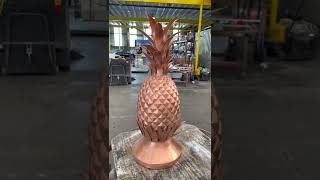 Copper Pineapple Roof Finial