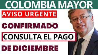 COLOMBIA MAYOR: Consultar Tu NUEVO PAGO de DICIEMBRE En SUPERGIROS