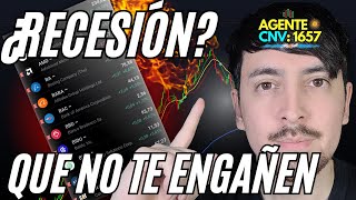 ¿Recesión en USA? Caerán mas las Acciones de Wall Street y Cedears Argentinos? Déjame DUDAR #cedear