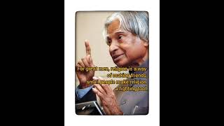 Former President APJ Abdul Kalam _ 21 life lessons