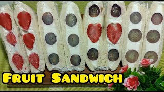 Bikin yang lagi viral, super gampang buatnya dan super creamy, bisa jadi ide jualan#fruitsandwich