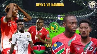 Namibia vs Kenya highlights. African cup of Nation qualifiers. Group J standings.