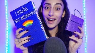 ASMR ITA | I TRIGGERS DELL'ARCOBALENO 🌈🌸 | TAPPING, SCRATCHING, WHISPERING