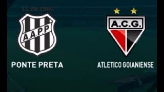 Ponte preta 1 x 3 Atlético GO (MELHORES MOMENTOS)