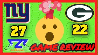 GIANTS UPSET PACKERS IN LONDON! DABOLL COACH OF THE YEAR! | New York Giants | AMAZING 4-1 START