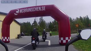 Motorcycle exhibition - MC mässan Stockholm 22nd of May 2022 - 4th test bike : KTM Duke 890 GP