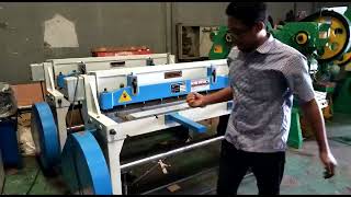 Tutorial penggunaan mesin shearing mekanik 3mm x 1300 mm "HECTMAC"