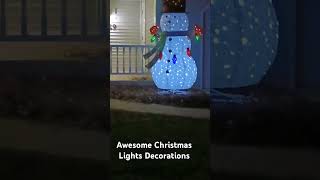 Awesome Christmas Lights Decorations