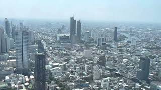 #Bangkok King Power Mahanakhon | MAHANAKHON SKYWALK OBSERVATORY  | 74 floor | Bangkok panoramic view