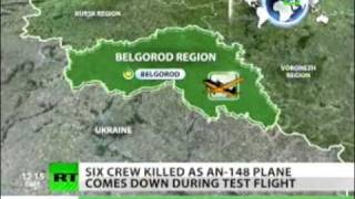 Plane crash in central Russia kills six, two of them Myanmar pilots — RT.flv