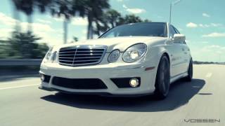 Mercedes Benz E63 AMG on 20 Vossen