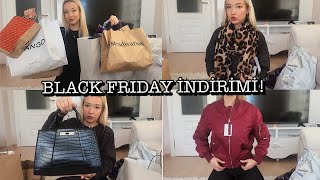 BLACK FRIDAY İNDİRİMİ! | DENEMELİ ALIŞVERİŞ | NELER ALDIM? | ZARA | MANGO | BERSHKA | STRADİVARİUS