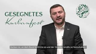 Kemal Ergün - Botschaft zum Kurban-Fest