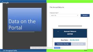 GSTR-9 - Practical Aspects of Annual Returns Filing