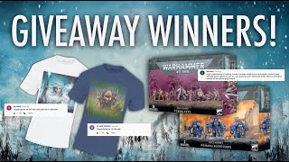 1K SUBS GIVEAWAY WINNERS! | WinterWizard7