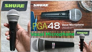 Legendary Shure PGA 48 Microphone Bengali | Unboxing | Review | Live Testing