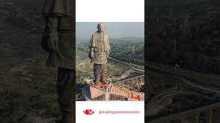 Which is the Largest Statue in the World #statueofunity #facts #ytshorts #shorts  #sardarpatel #yt