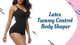 Junlan Latex Tummy Control Body Shaper Try On🤩