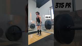 Deadlift 315lb PR