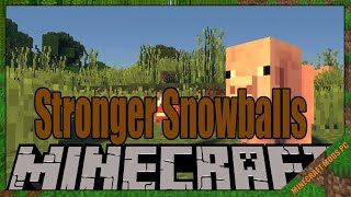 Stronger Snowballs Mod 1.16.5 - Minecraft Mods for PC