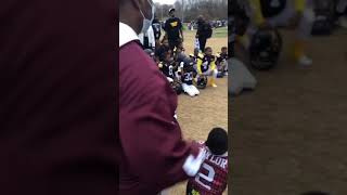 J$ & Stl bad boys super bowl 6u wins last year against 6u Matthew Dickeys bulldogs